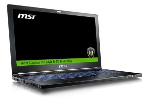 MSI WS63VR 7RL-024US for CAD design