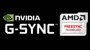 G-Sync and FreeSync logos